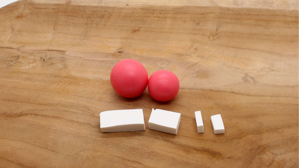 3 ideas for Christmas decorations in Fimo clay : Step 9