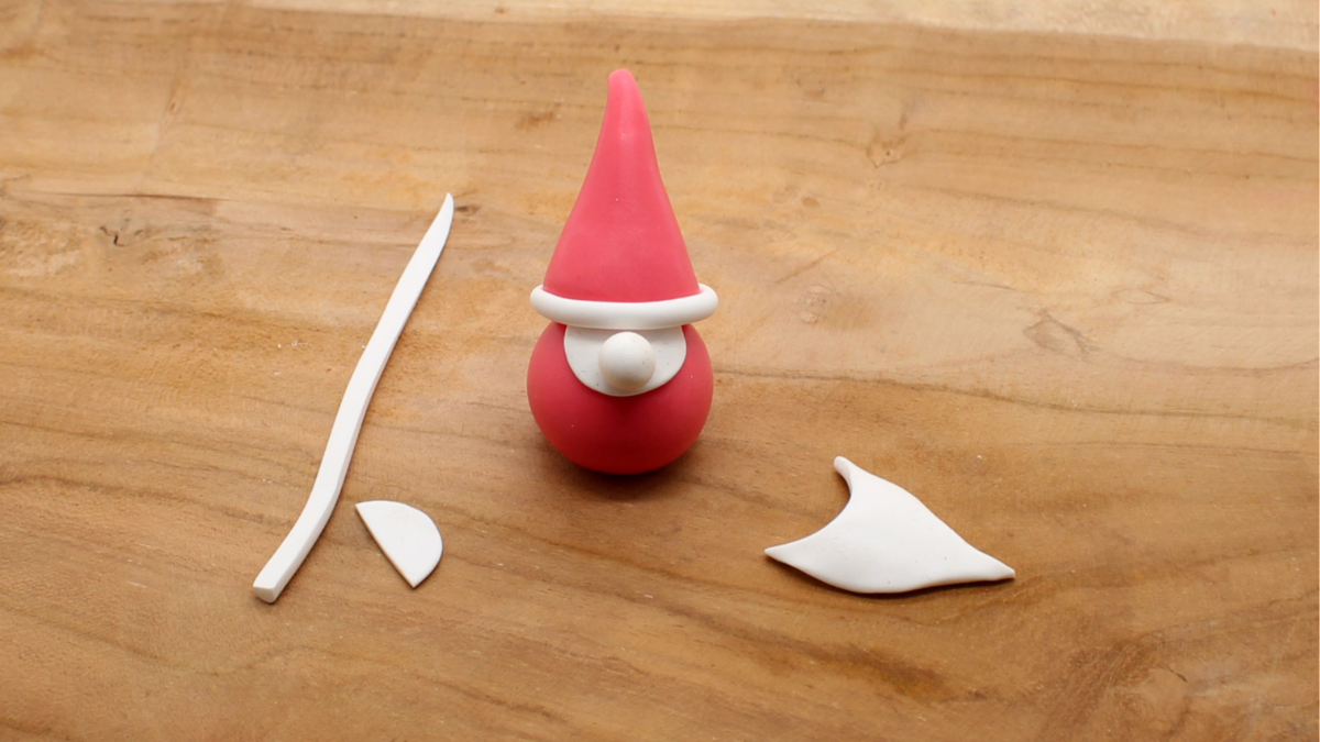 3 ideas for Christmas decorations in Fimo clay : Step 12