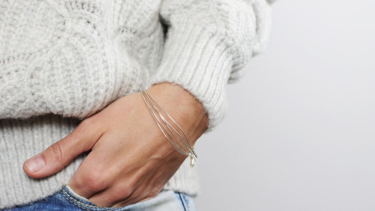 DIY Bracelet with silver wire