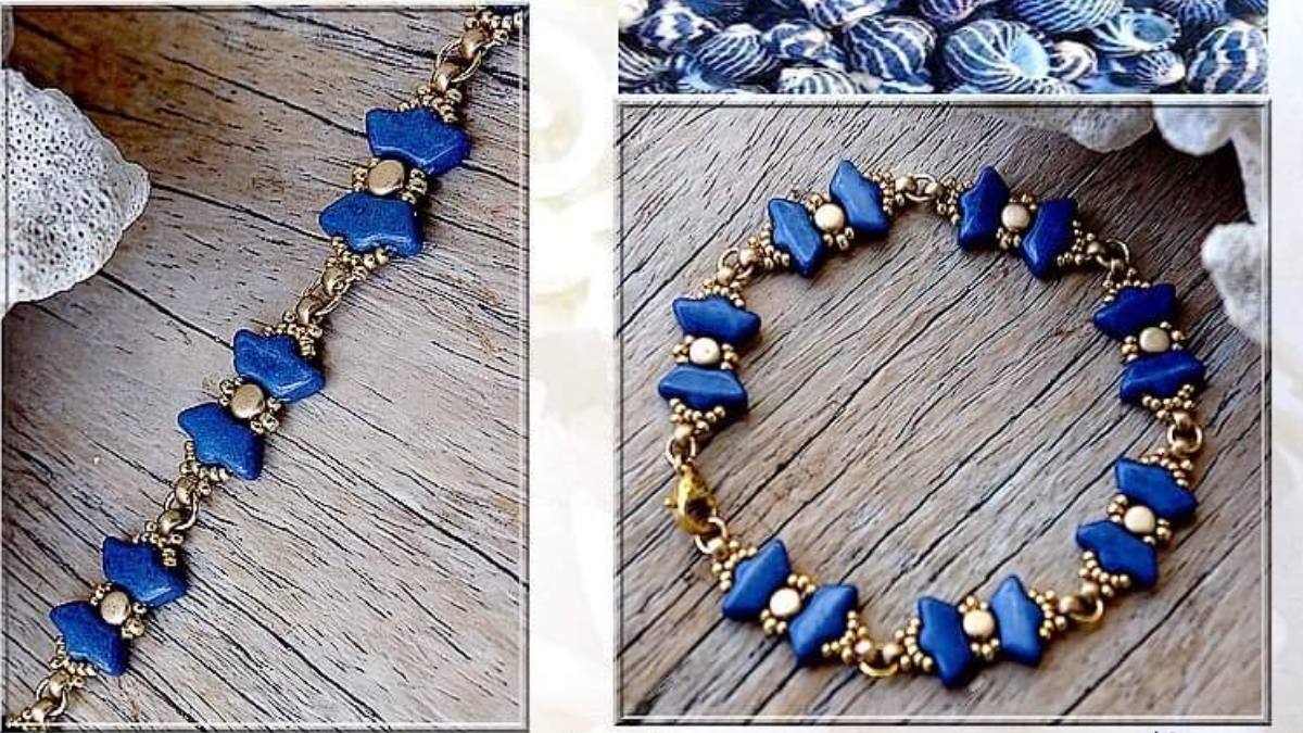 DIY Bracelet "Kelonia" by Puca with Delos, Kalos and Miyuki beads DIY Bracelet "Kelonia" by Puca with Delos, Kalos and Miyuki beads