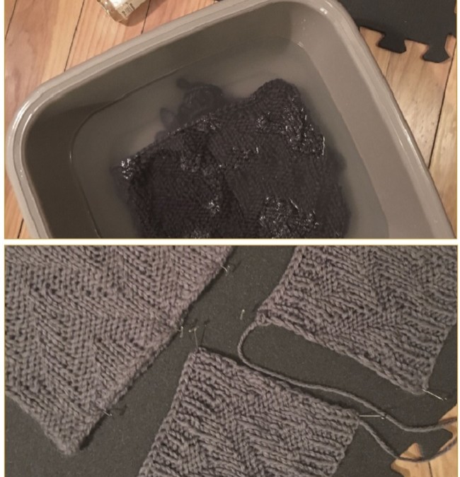 DIY knit - wool mittens : Step 8