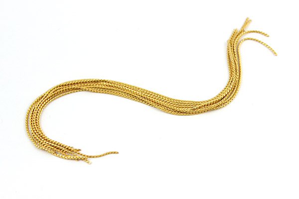 Multirangs PureCrystal chain with serpentine chain : Step 1