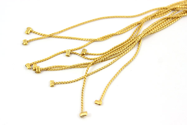 Multirangs PureCrystal chain with serpentine chain : Step 2