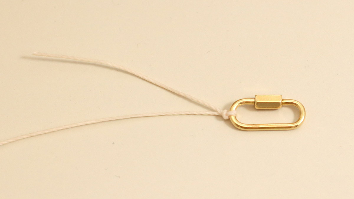 Duo of gemstones and silver 925 bracelets : Step 1