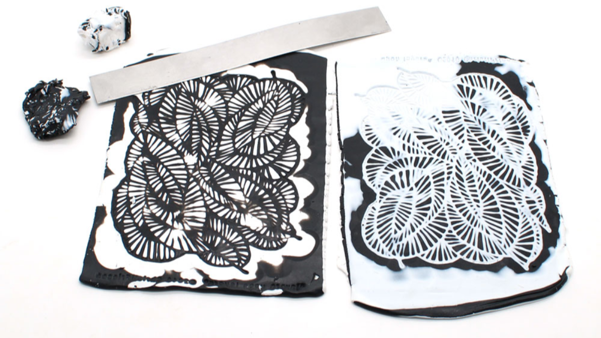 Necklaces with the polymeric technique of mokumé : Step 5 Necklaces with the polymeric technique of mokumé : Step 5