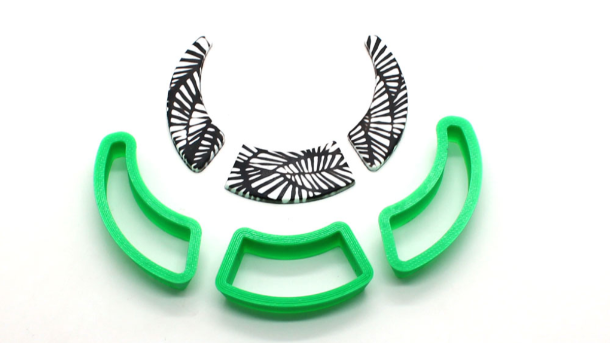 Necklaces with the polymeric technique of mokumé : Step 6 Necklaces with the polymeric technique of mokumé : Step 6