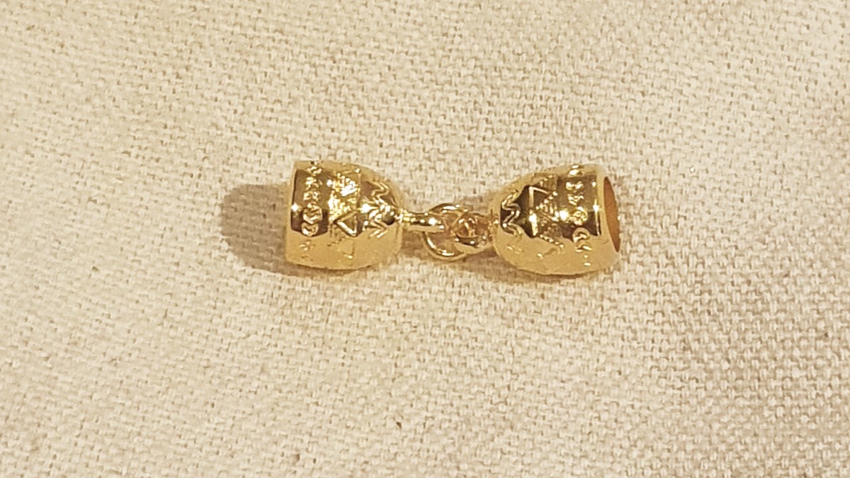 Micro macrame amazonite earrings : Step 4 Micro macrame amazonite earrings : Step 4