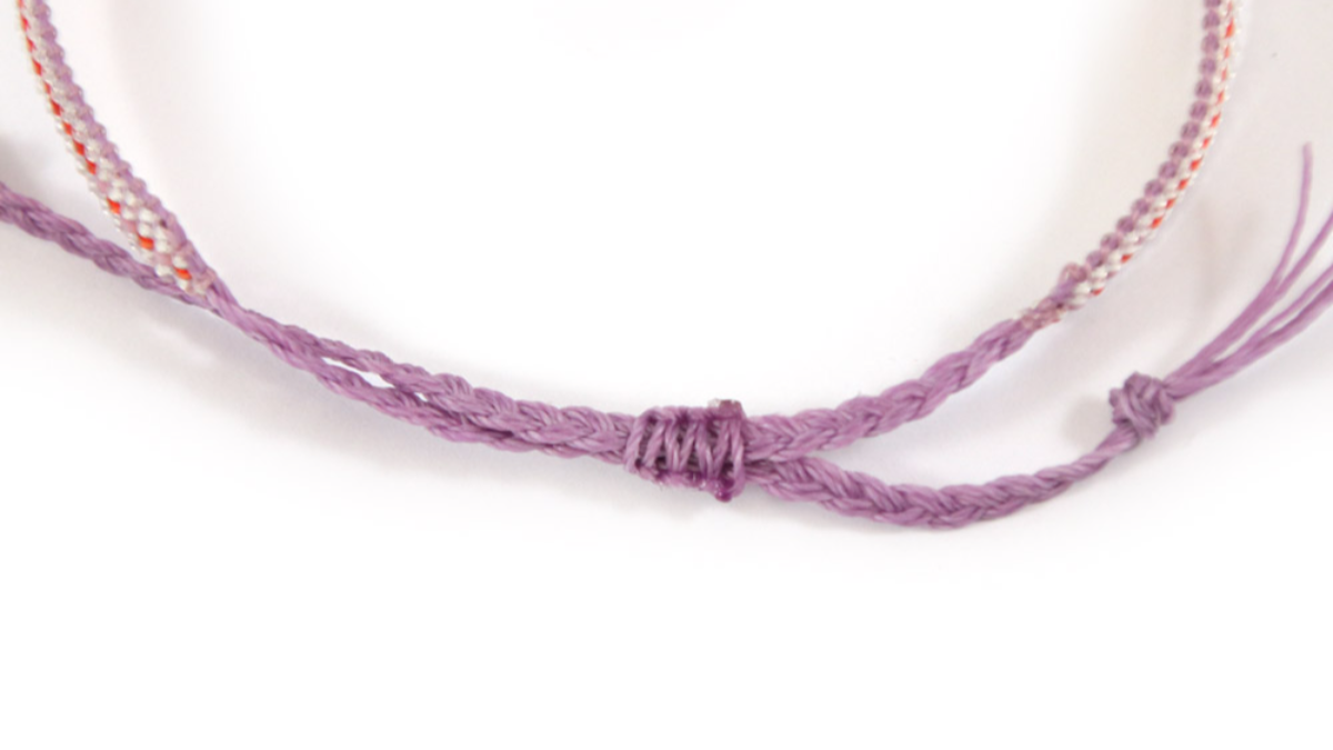 Bracelet Miyuki delicas 15/0 on loom : Step 11 Bracelet Miyuki delicas 15/0 on loom : Step 11