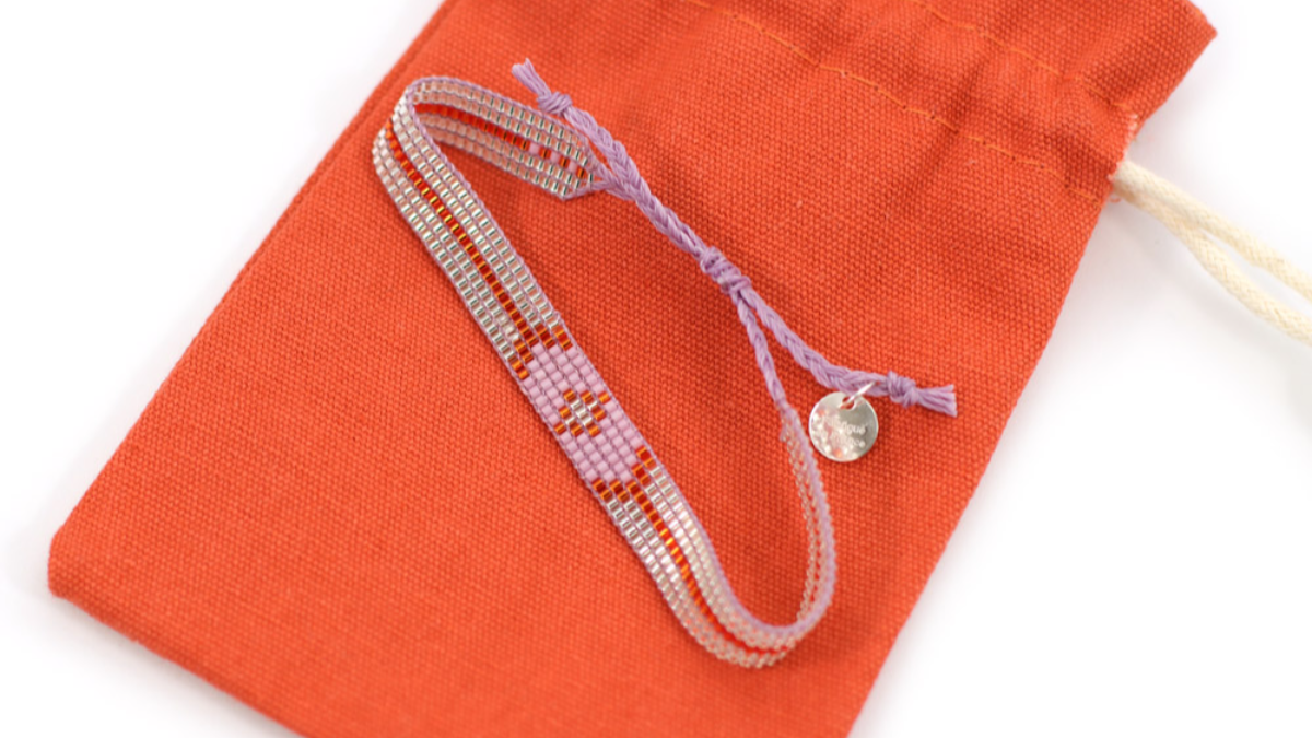 Bracelet Miyuki delicas 15/0 on loom : Step 12 Bracelet Miyuki delicas 15/0 on loom : Step 12