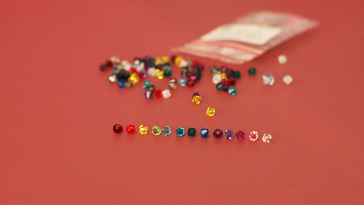 DIY Ring braiding beginner PureCrystal rainbow spinners : Step 3 DIY Ring braiding beginner PureCrystal rainbow spinners : Step 3