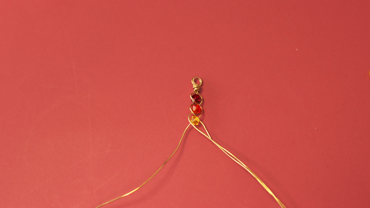 DIY Ring braiding beginner PureCrystal rainbow spinners : Step 5 DIY Ring braiding beginner PureCrystal rainbow spinners : Step 5