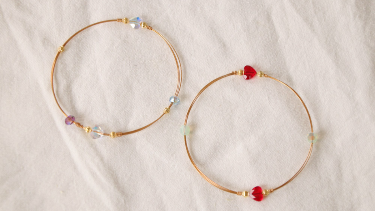 DIY PureCrystal metal heart beads : Step 3