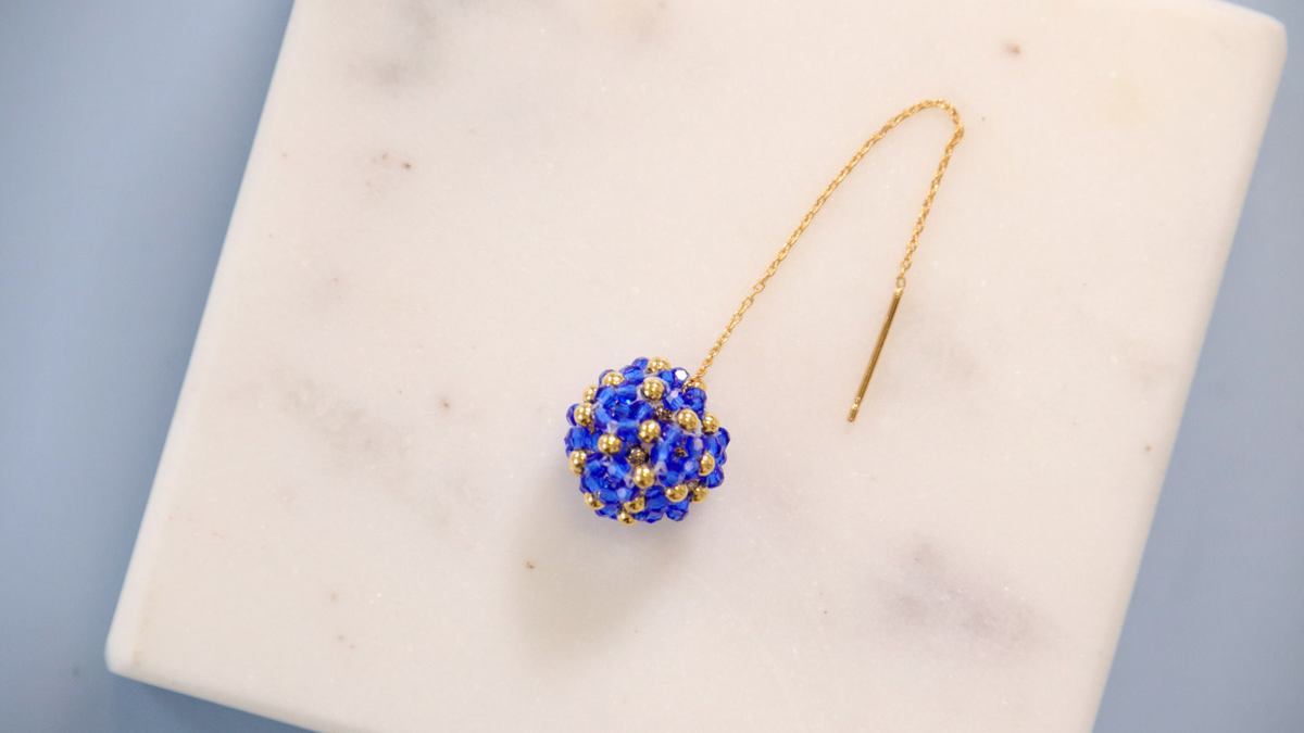 Schema PureCrystal ball dangling earrings Schema PureCrystal ball dangling earrings