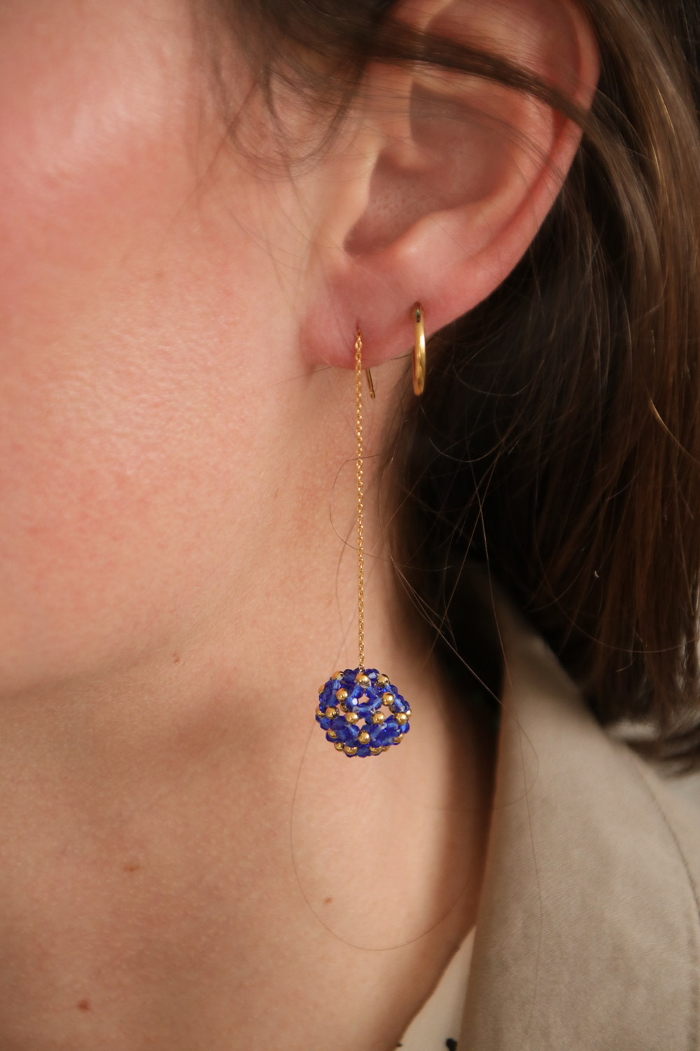 Schema PureCrystal ball dangling earrings Schema PureCrystal ball dangling earrings