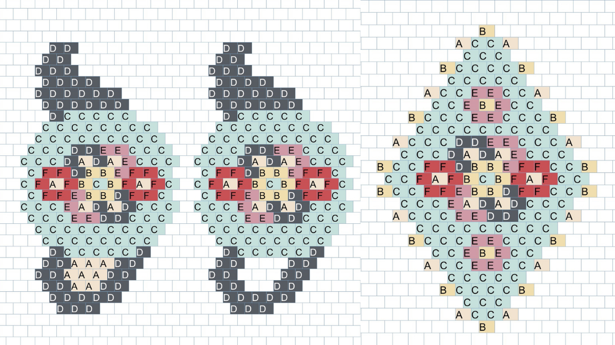 DIY jewelry and weaving pattern with Miyuki 11/0 Royal Mix beads : Step 5 DIY jewelry and weaving pattern with Miyuki 11/0 Royal Mix beads : Step 5