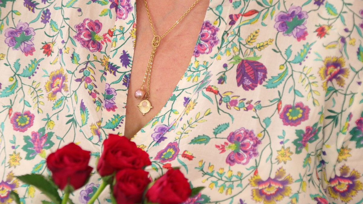 DIY stainless steel and freshwater pearl necklace DIY stainless steel and freshwater pearl necklace