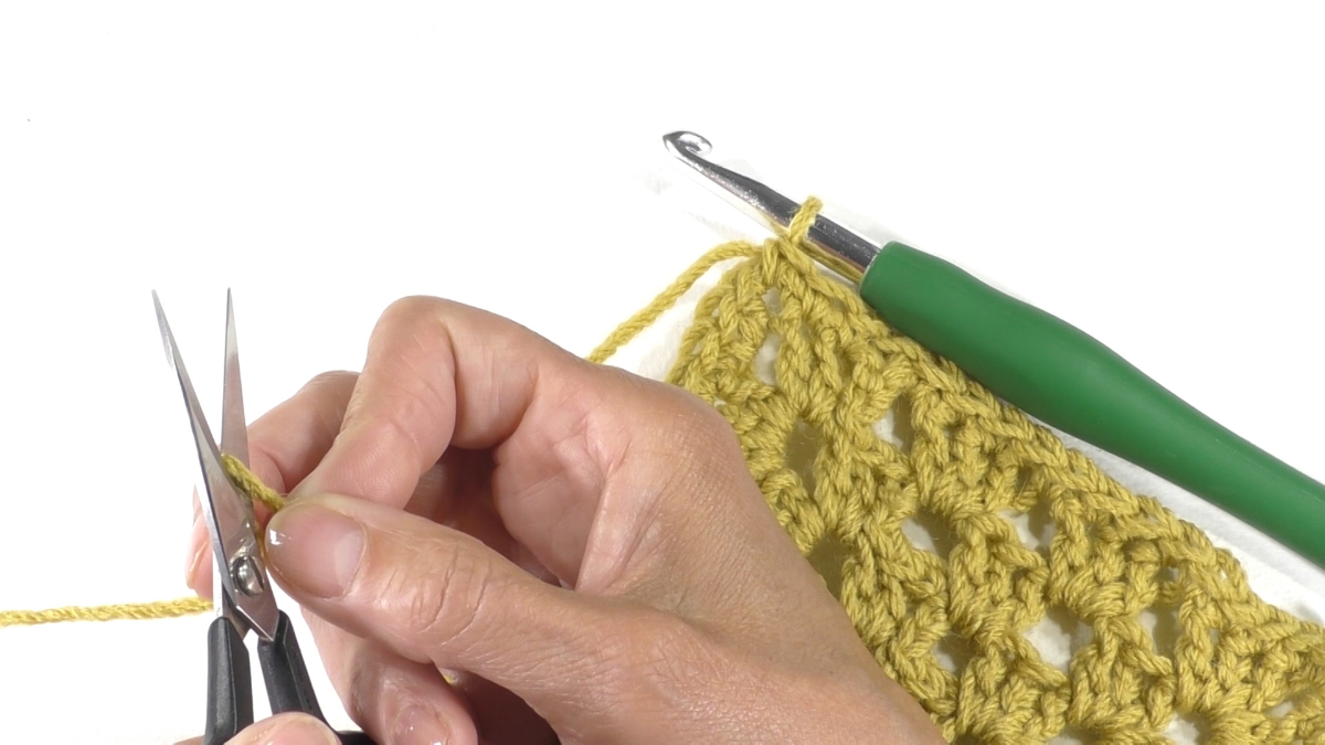 DIY Granny Bag with recycled cotton thread Nova Vita : Step 8