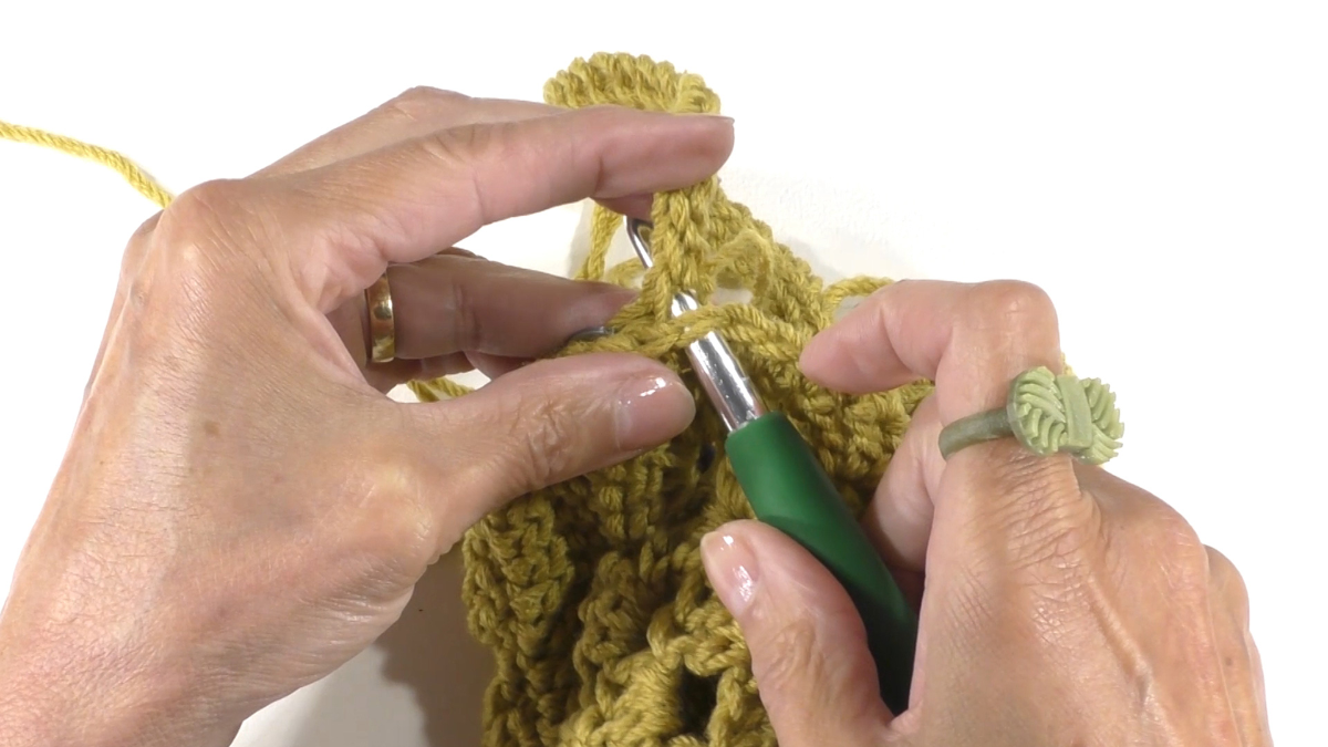 DIY Granny Bag with recycled cotton thread Nova Vita : Step 19