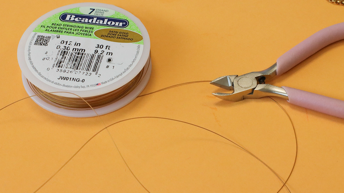 Necklace with Miyuki Delicas beads and large hole glass beads and imitation gemstone : Step 3 Necklace with Miyuki Delicas beads and large hole glass beads and imitation gemstone : Step 3