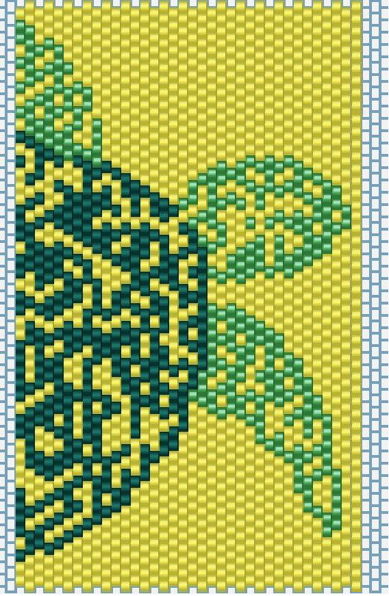 Schema  DIY Turtle beach towel with Miyuki beads