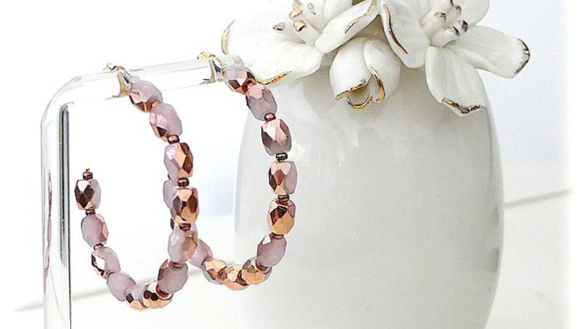 Schema  Creole K'Réole by Puca with Baros glass beads and Miyuki seed beads