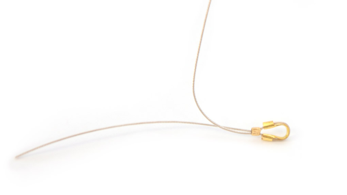 Turquoise blue ceramic tube beads necklace : Step 1 Turquoise blue ceramic tube beads necklace : Step 1