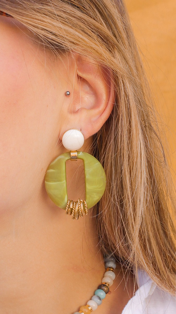 Schema  DIY Resin earrings and rings