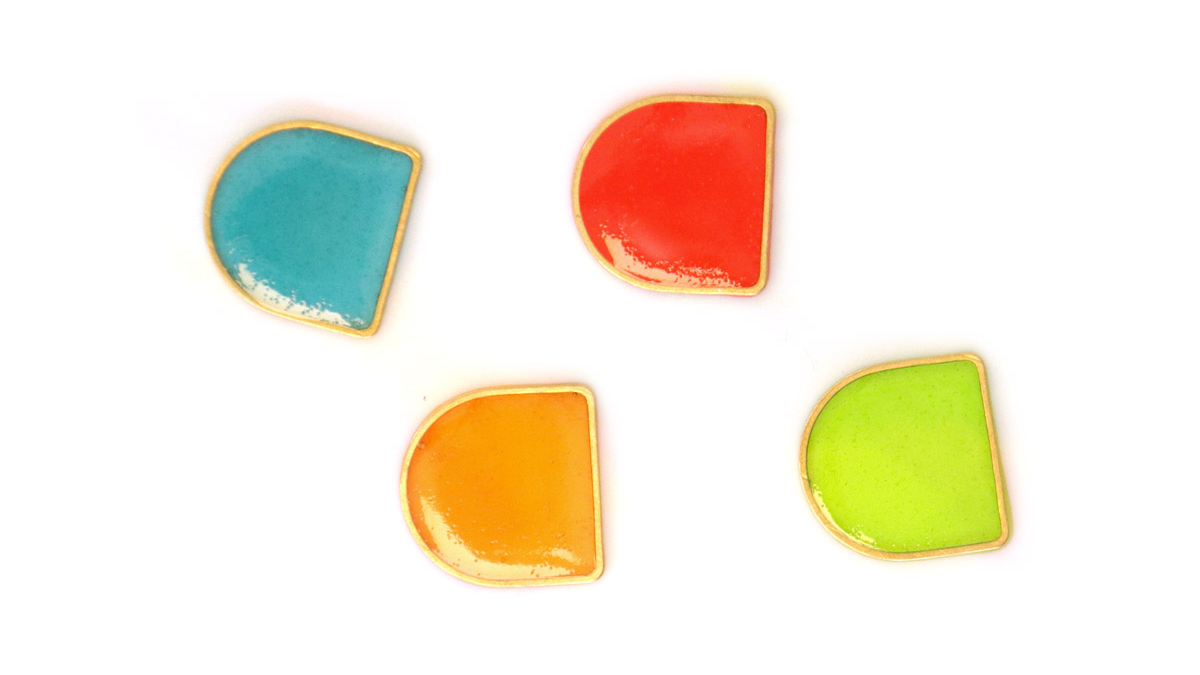 Resin UV LED Earrings Stained Glass Effect Tutorial : Step 1