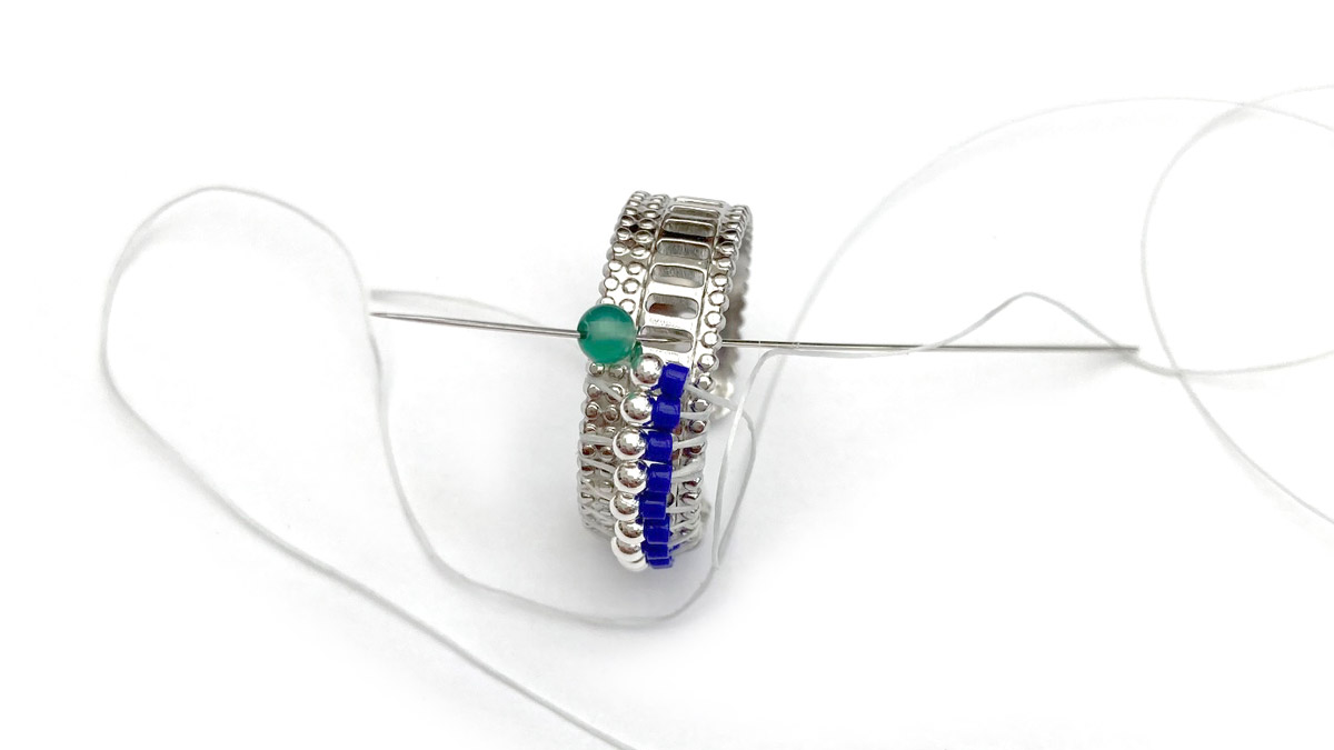 Tuto Stainless steel and gemstones ring : Step 7