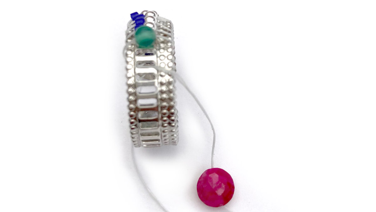 Tuto Stainless steel and gemstones ring : Step 8