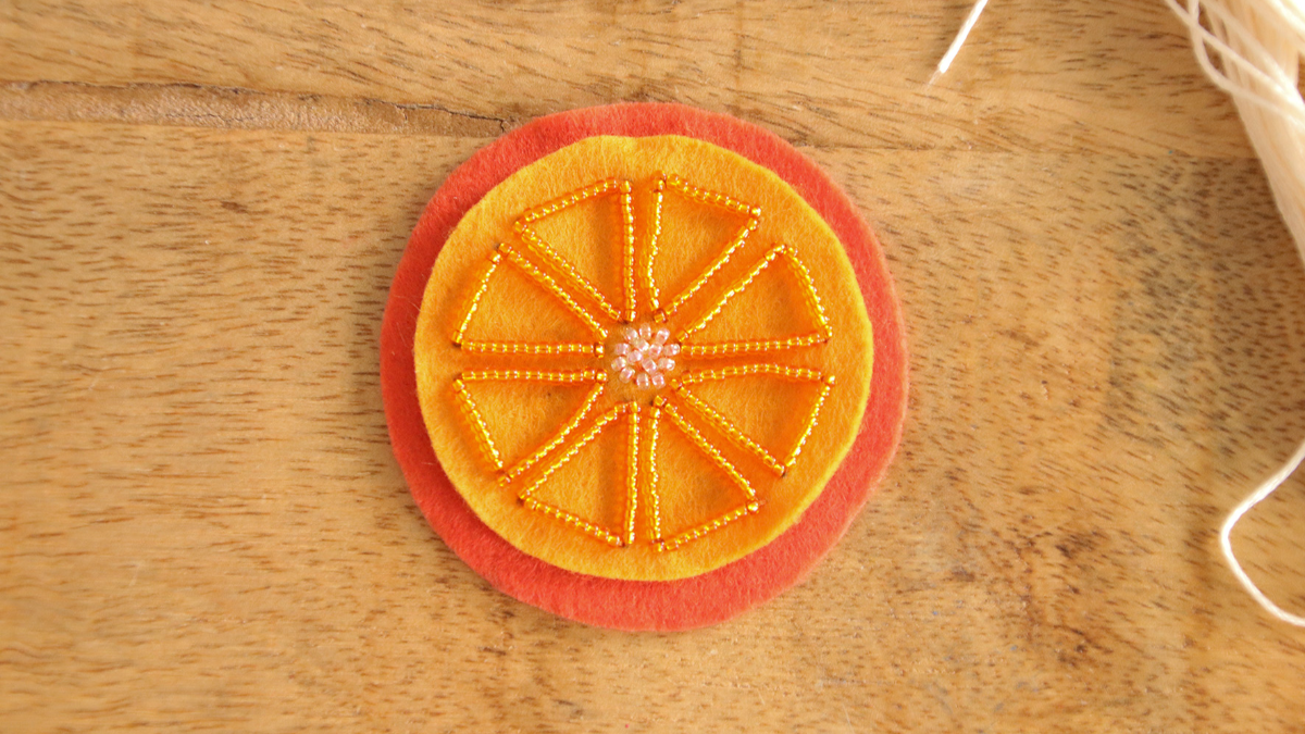 Pattern felt Christmas Tree decoration Christmas Scents : Step 3