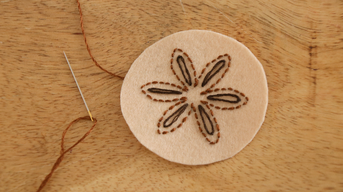 Pattern felt Christmas Tree decoration Christmas Scents : Step 9