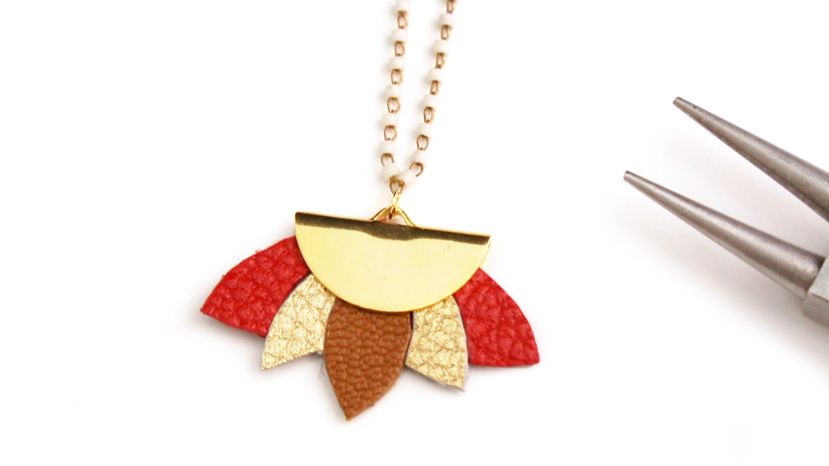 DIY Jewelry with Leather Scraps : Step 5 DIY Jewelry with Leather Scraps : Step 5