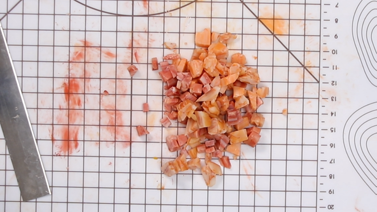 Marble effect polymer clay earrings : Step 5