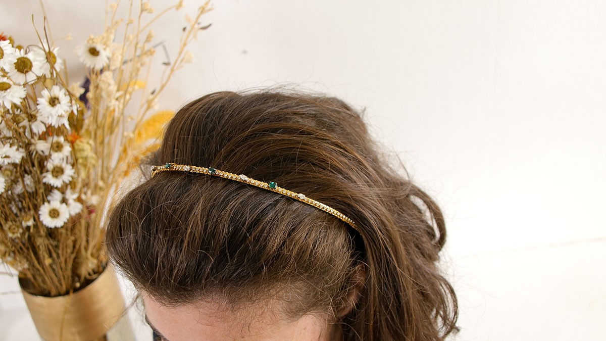 Schema DIY Headband with PureCrystal Schema DIY Headband with PureCrystal