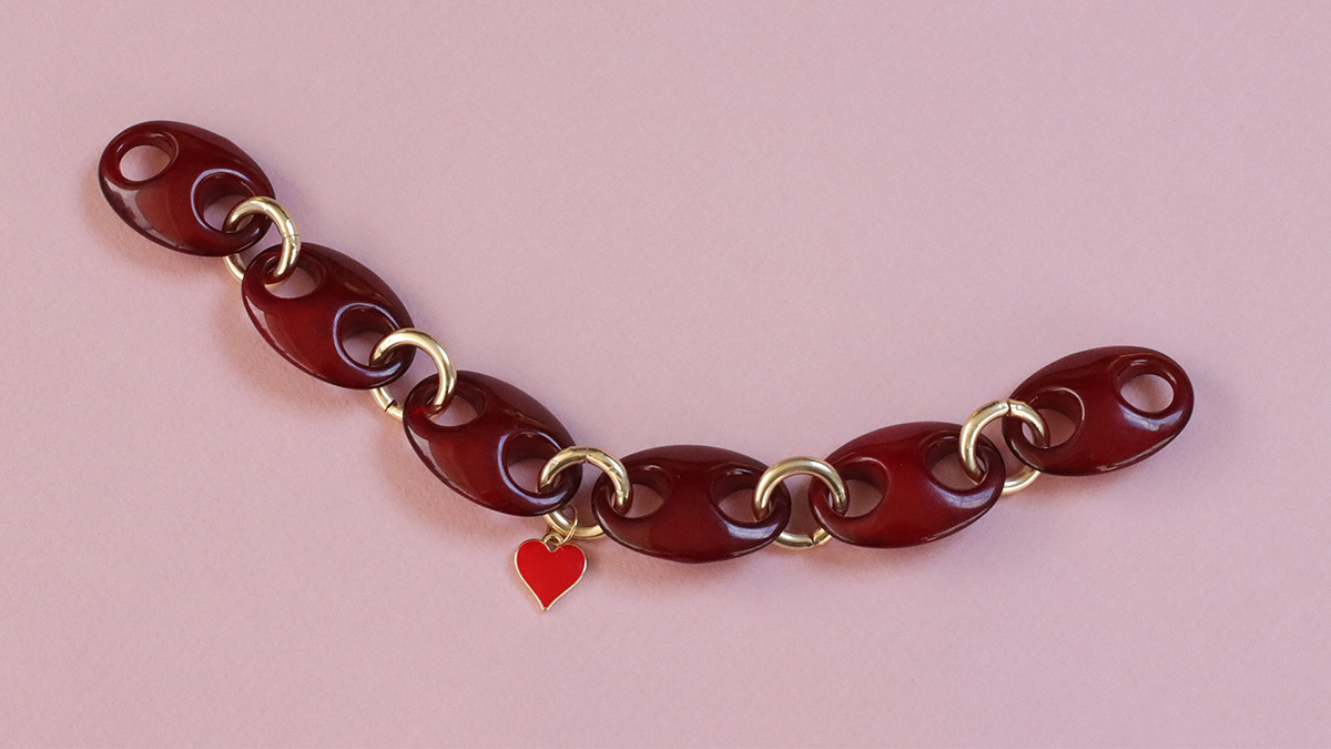 Tuto Bracelets Coffee bean links : Step 1 Tuto Bracelets Coffee bean links : Step 1