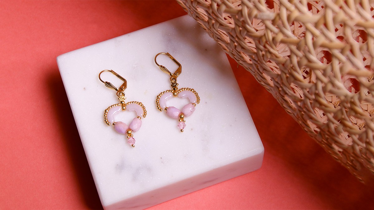 Love Me Set with Arcos and Baros beads by Puca® tutorial Love Me Set with Arcos and Baros beads by Puca® tutorial