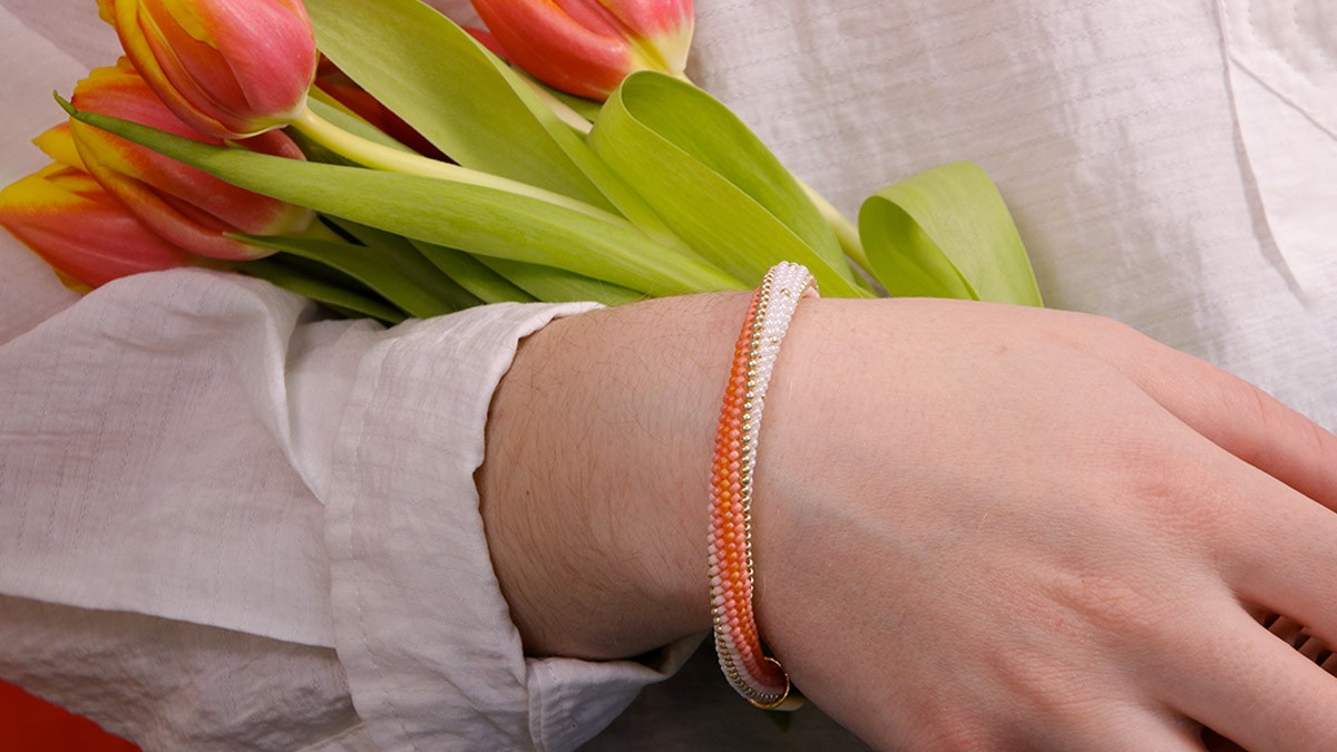 Peytwist weaving bracelet tutorial