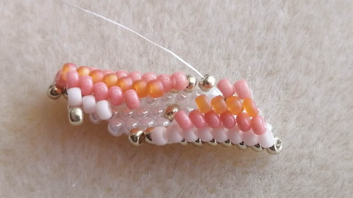 Peytwist weaving bracelet tutorial : Step 7 Peytwist weaving bracelet tutorial : Step 7