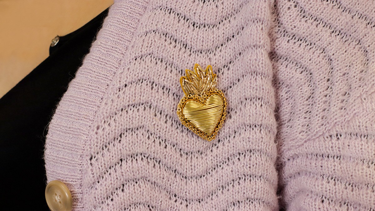 Schema  Tuto brooch cannetille ex-voto