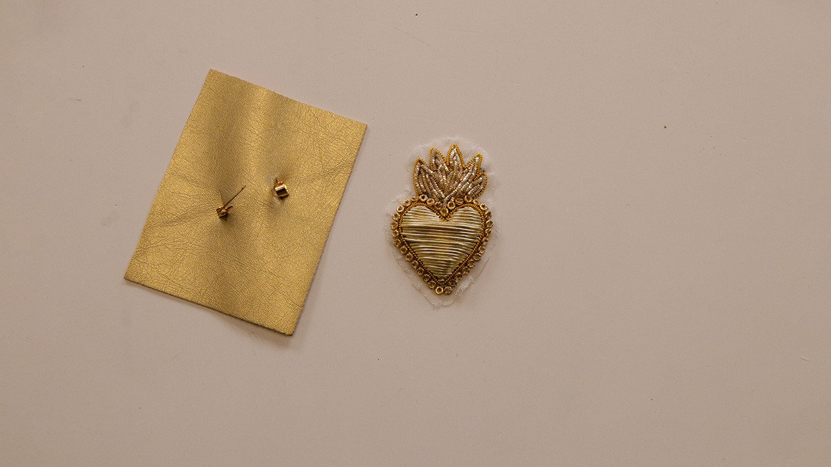 Tuto brooch cannetille ex-voto : Step 9