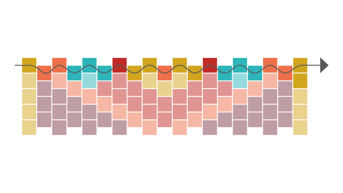 Weaving grid Miyuki Cuff in Odd Peyote : Step 1 Weaving grid Miyuki Cuff in Odd Peyote : Step 1