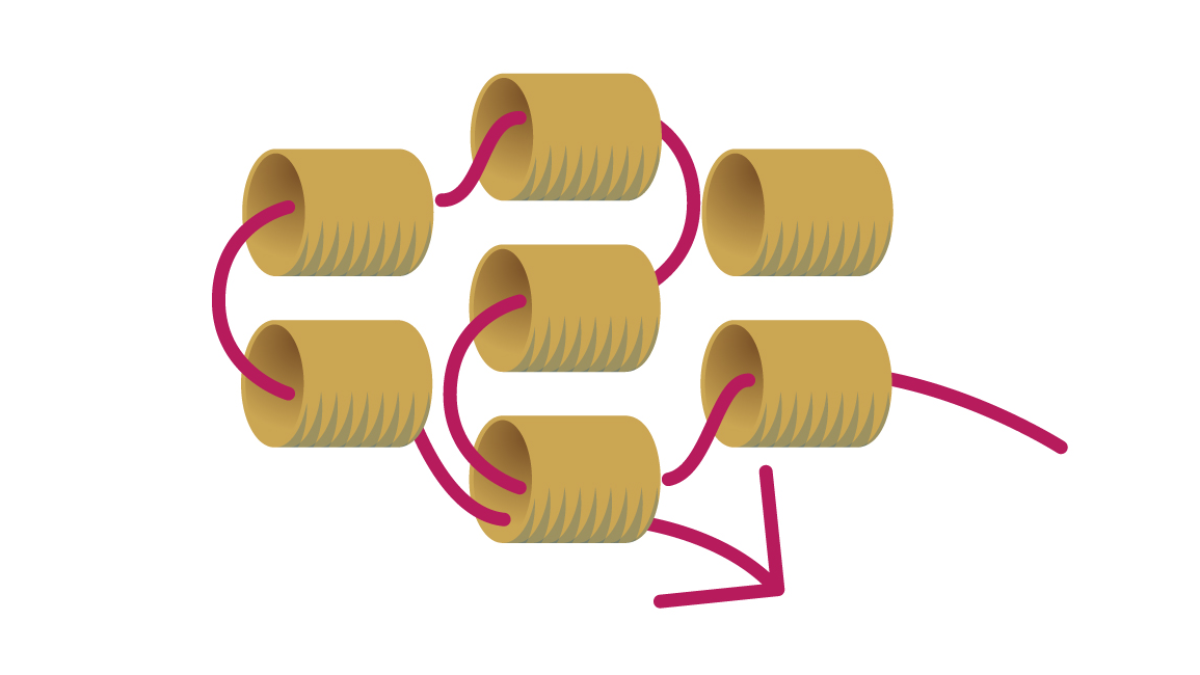 Miyuki herringbone earrings tutorial to learn Brick Stitch : Step 11