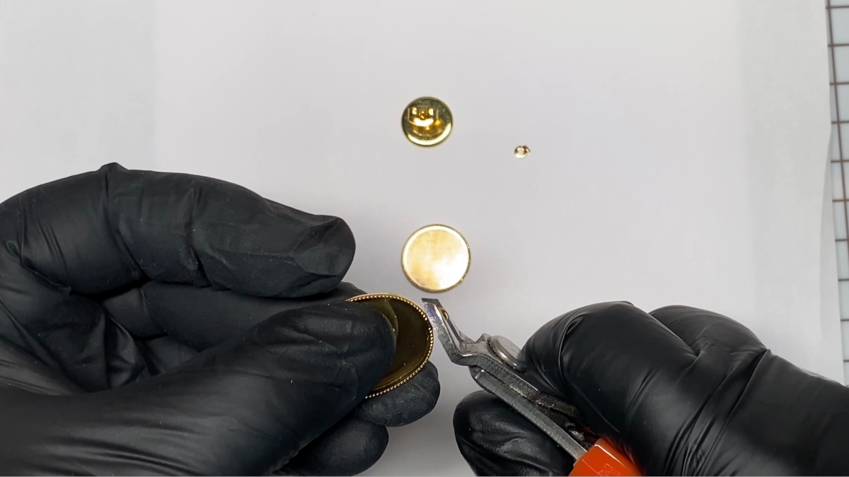 Polymer clay, ink and UV resin pendant earrings : Step 1 Polymer clay, ink and UV resin pendant earrings : Step 1