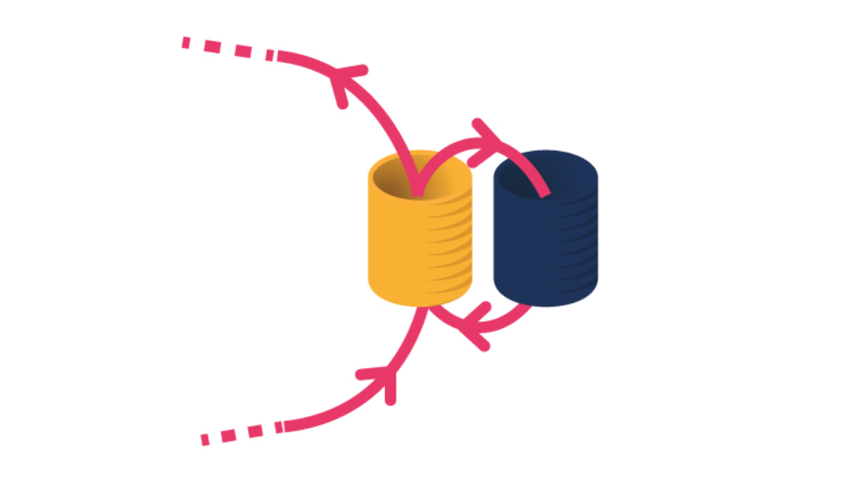 Miyuki triangular earrings in triple Brick Stitch : Step 1