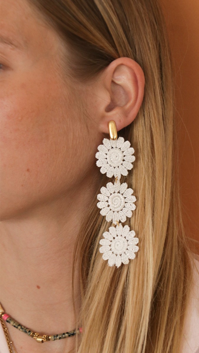 Schema  Flower earrings