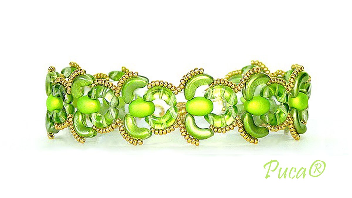Schema  Turtle bracelet with Samos beads by Puca