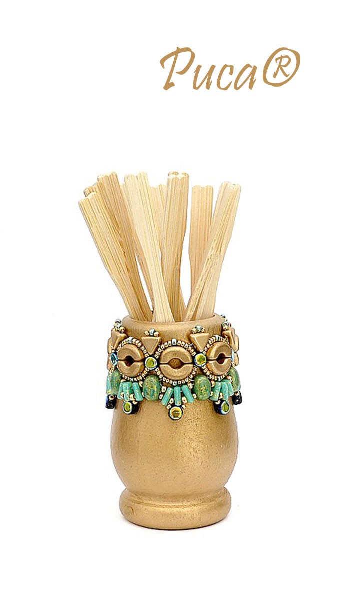 Tchin Tchin diagram with wooden support by Puca®.