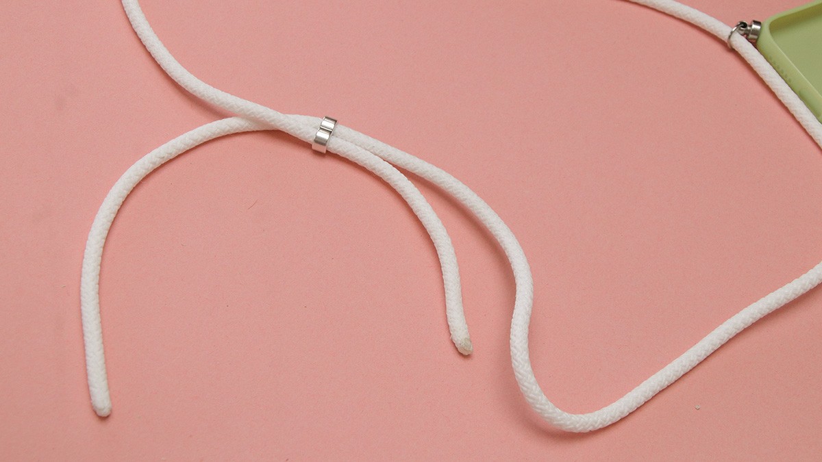 DIY Colorful phone cord tutorial : Step 6