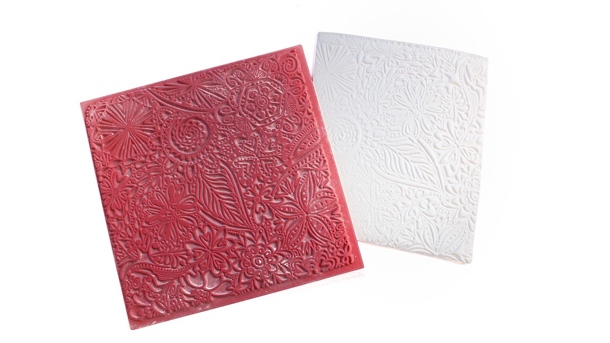 Hygge polymer clay earrings : Step 2